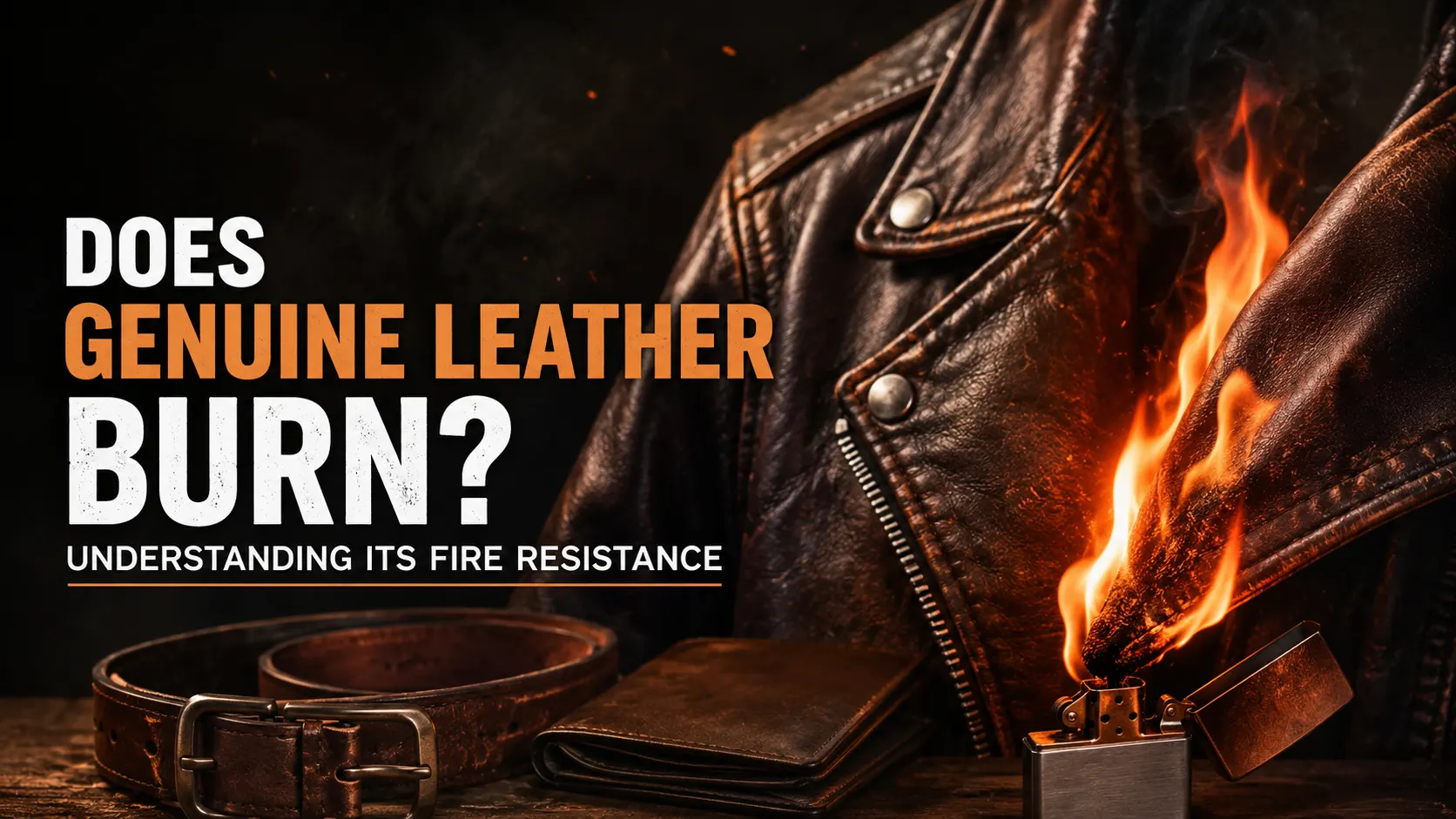 Does Genuine Leather Burn? Understanding Its Fire Resistance