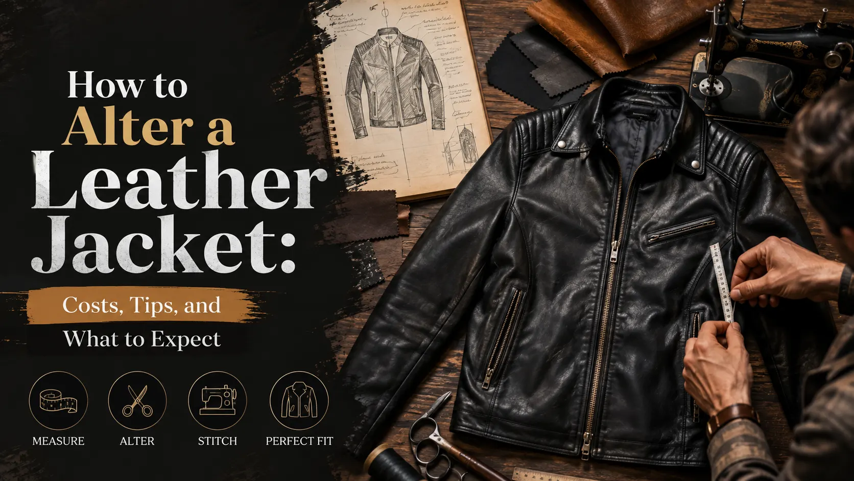 How to Alter a Leather Jacket: Costs, Tips, and What to Expect