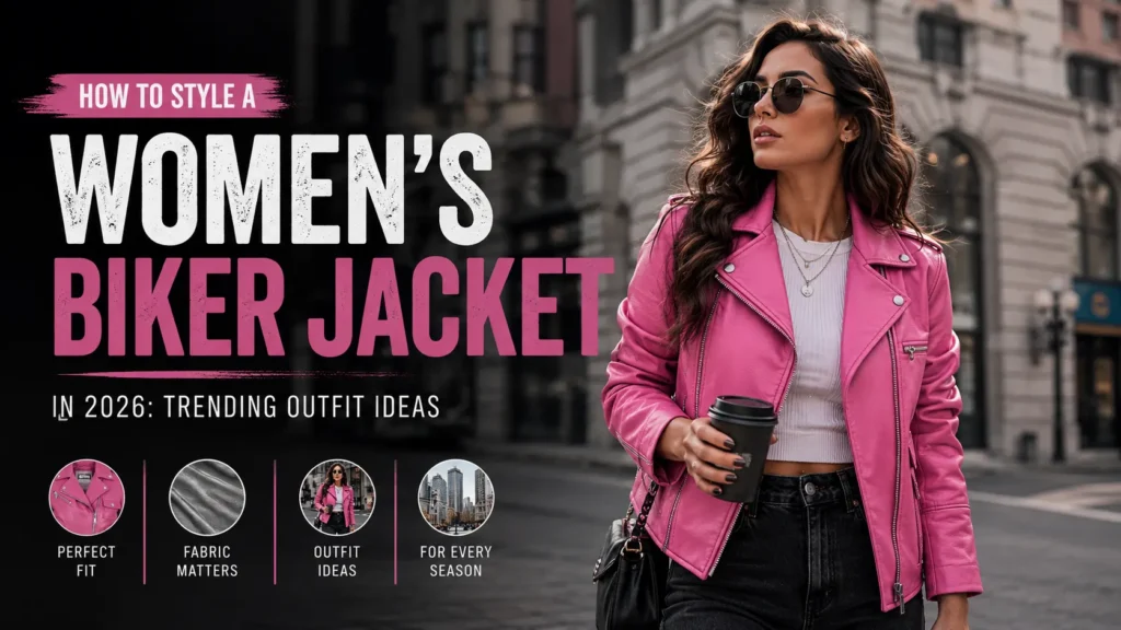 How to Style a Women's Biker Jacket in 2026: Trending Outfit Ideas