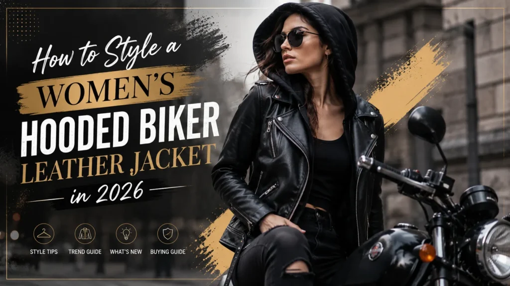 How to Style a Women's Hooded Biker Leather Jacket in 2026