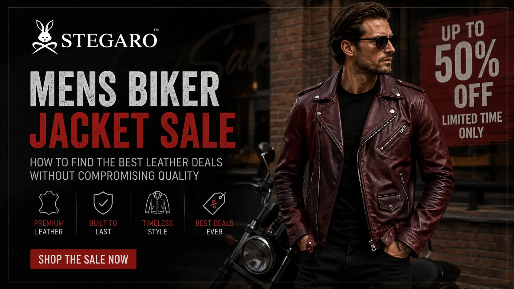 Mens Biker Jacket Sale: How to Find the Best Leather Deals Without Compromising Quality