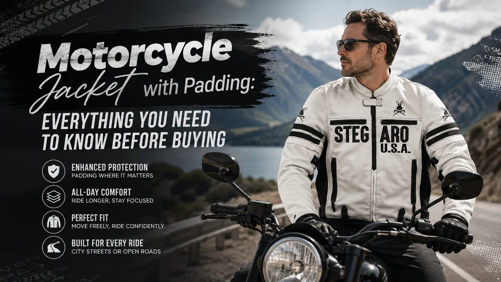 Motorcycle Jacket with Padding: Everything You Need To Know Before Buying