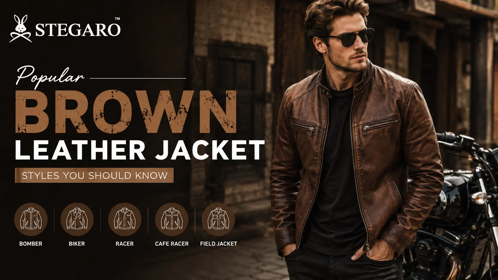 Popular Brown Leather Jacket Styles You Should Know