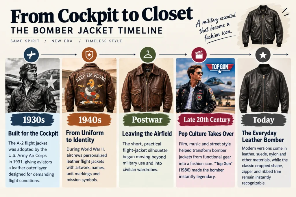 A Short History of the Bomber Jacket