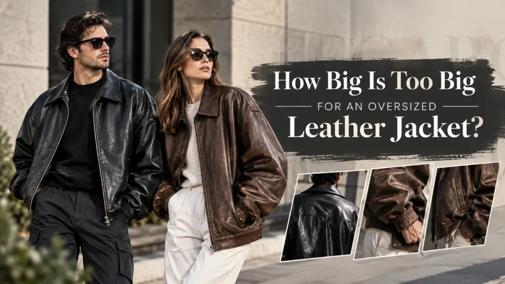 How Big Is Too Big for an Oversized Leather Jacket?