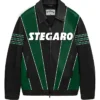 Mccarthy Stegaro Los Angeles Leather Zipper Jacket