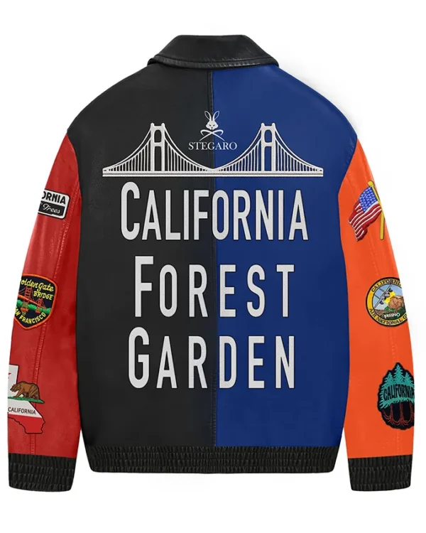 Stegaro California Wild Forest Garden Jacket Back