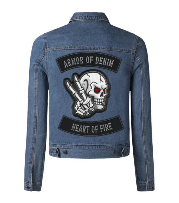Armor Of Denim Jacket Back