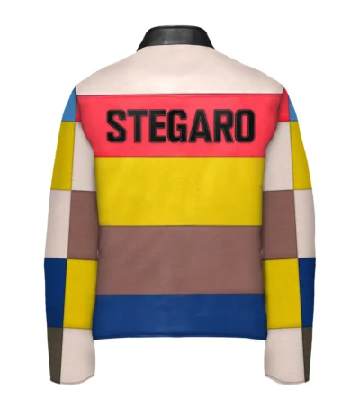 Color Block Jacket Back