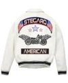 Eagle Wings Harley Engine Biker Jacket Back