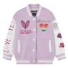 Love Eyes Varsity Jacket