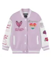Love Eyes Varsity Jacket