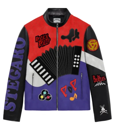 Music Fusion Leather Jacket