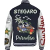 Paradise Varsity Jacket Back