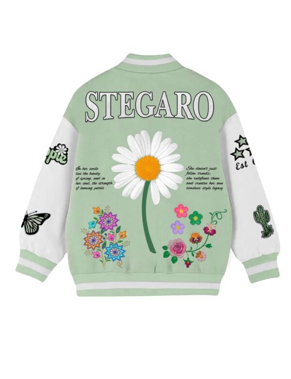 Pretty Girl Varsity Jacket Back scaled