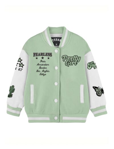 Pretty Girl Varsity Jacket scaled