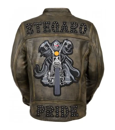 Pride Leather Jackets Back