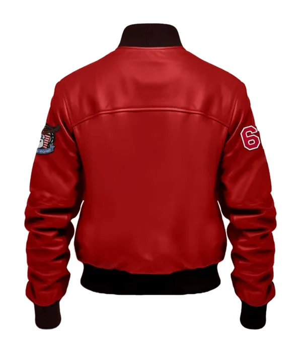 Route 67 Leather Jacket Back 1
