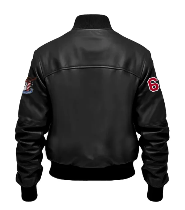 Route 67 Leather Jacket Back 2