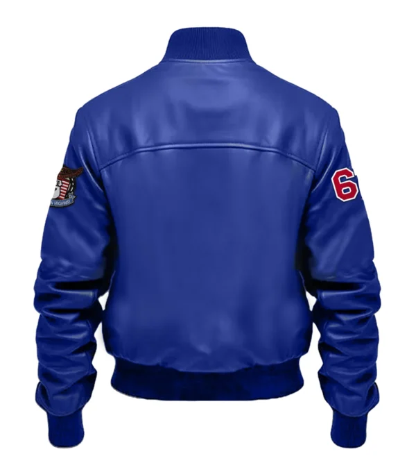 Route 67 Leather Jacket Back 3