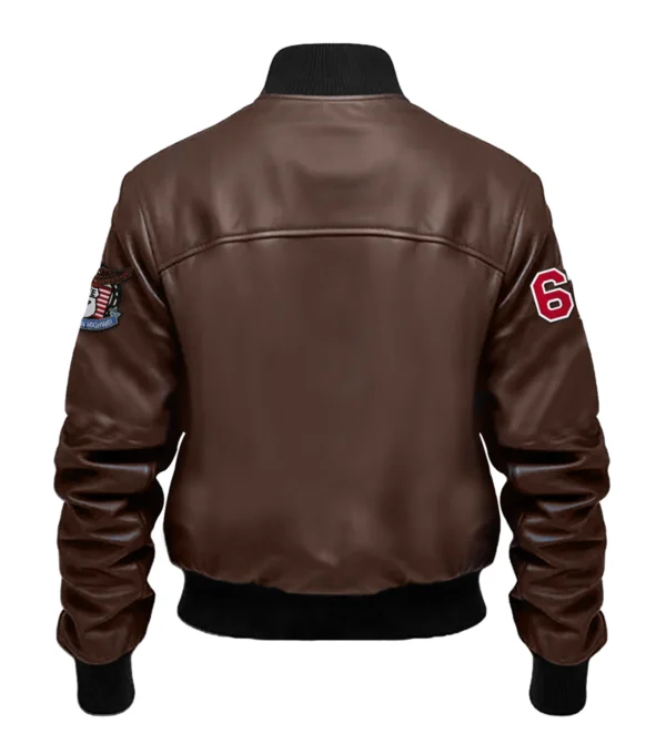Route 67 Leather Jacket Back 4