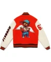 Street Angel Varsity Jacket Back