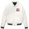 United America Map Leather Jacket