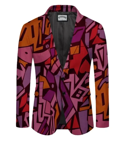 Abstract Edge Blazer