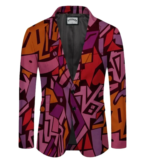 Abstract Edge Blazer