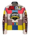 All Star National Champions League Leather Jacket Back