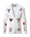 Birds White Blazer