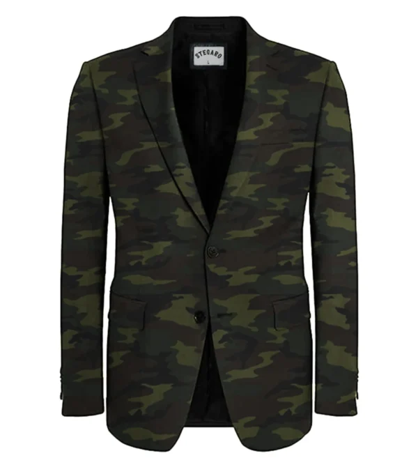 Camo Fasion Blazer