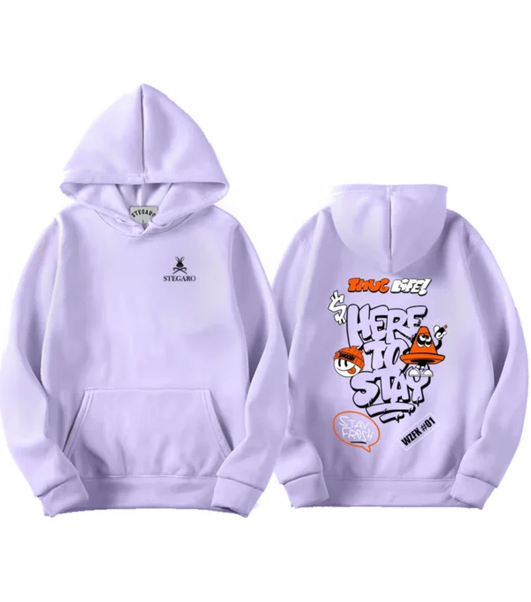 Here To Stay Hoodie For Sale