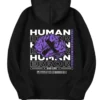 Human Error Hoodie Jacket Back