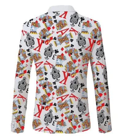 King Of Cards Blazer Back