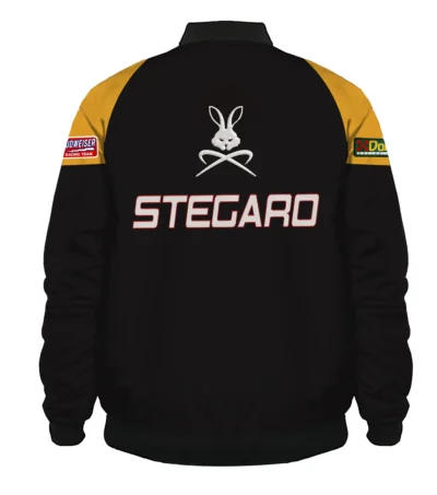 Moto Bomber Jacket Back