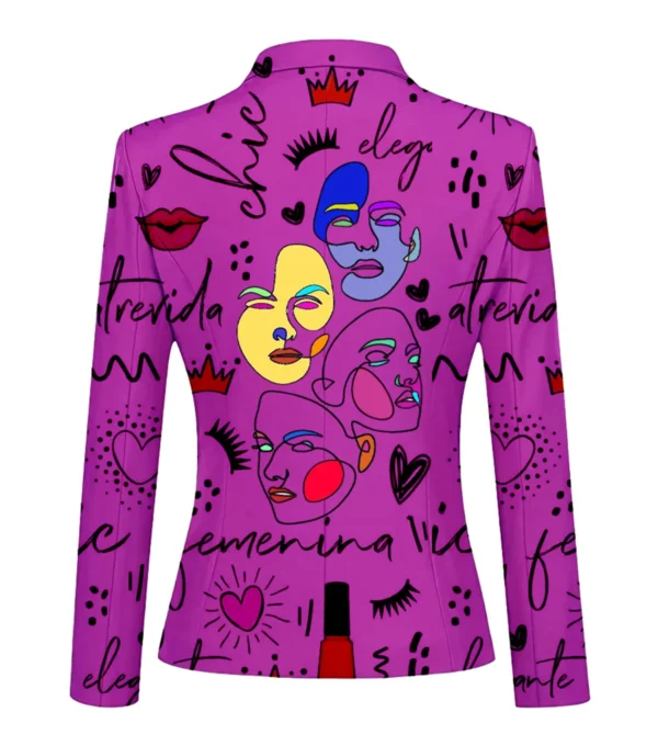 Printed Brazer Back