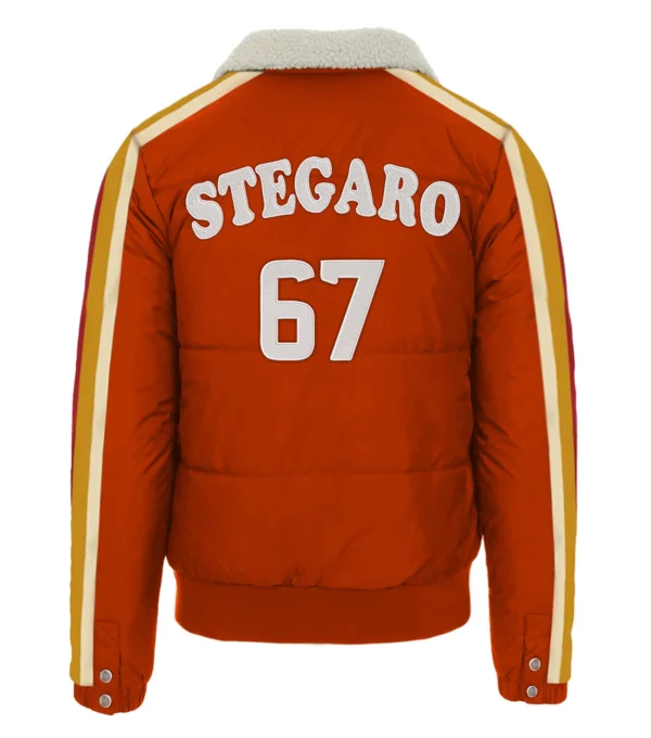 Puffer Bomber Jacket Back 4