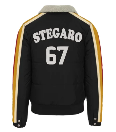 Puffer Bomber Jacket Back 6