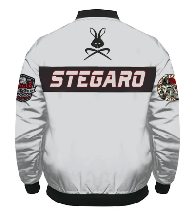 Racer Bomber Jacket Back