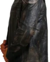 Buy Classic Distressed Leather Rider Jacket