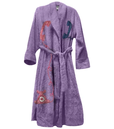 Classic Connection Purple Bathrobe