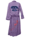 Classic Connection Purple Bathrobe Back