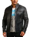 Classic Distressed Leather Rider Jackets