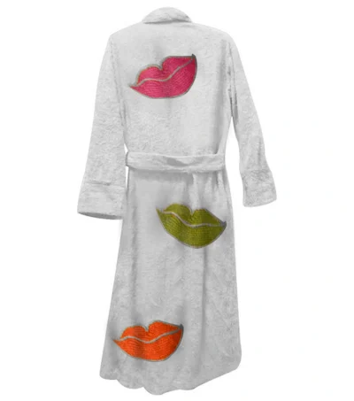 Lush Lips Bathrobe Back