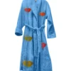 Lush Lips Blue Bathrobe
