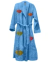 Lush Lips Blue Bathrobe