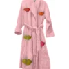 Lush Lips Pink Bathrobe