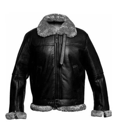 Men's Black RAF B3 Bomber Jacket