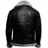 Men's Black RAF B3 Bomber Jacket Back